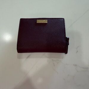 Elegant Burgundy Women's Wallet